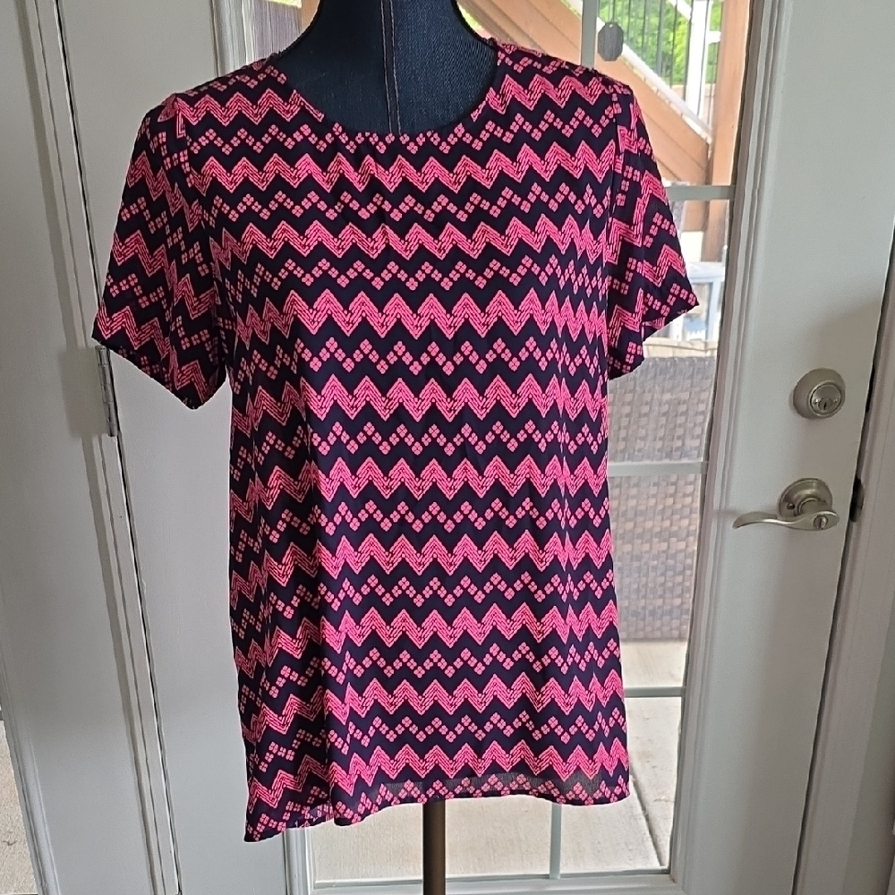 Sienna Sky Pink Graphic Boxy T-Shirt